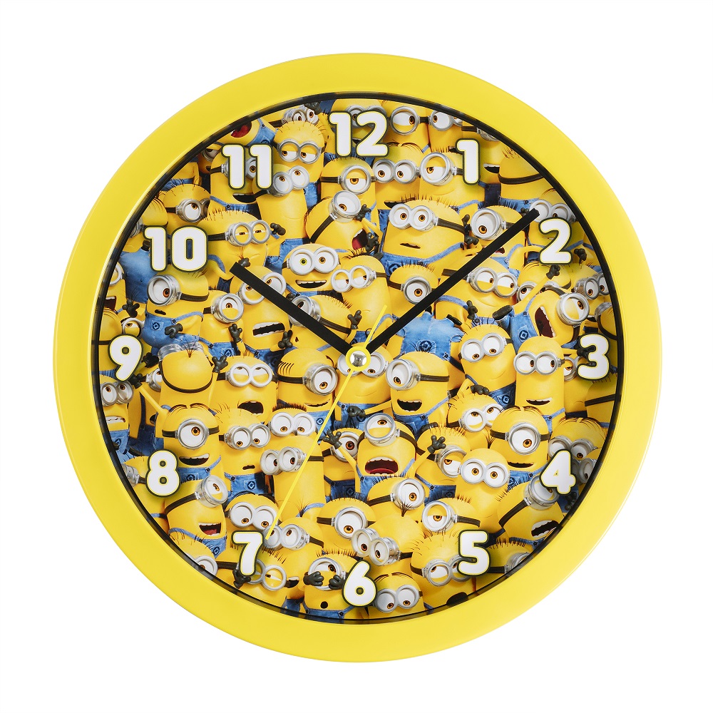 MINIONS Wall Clock Clock Peershardy Despicables