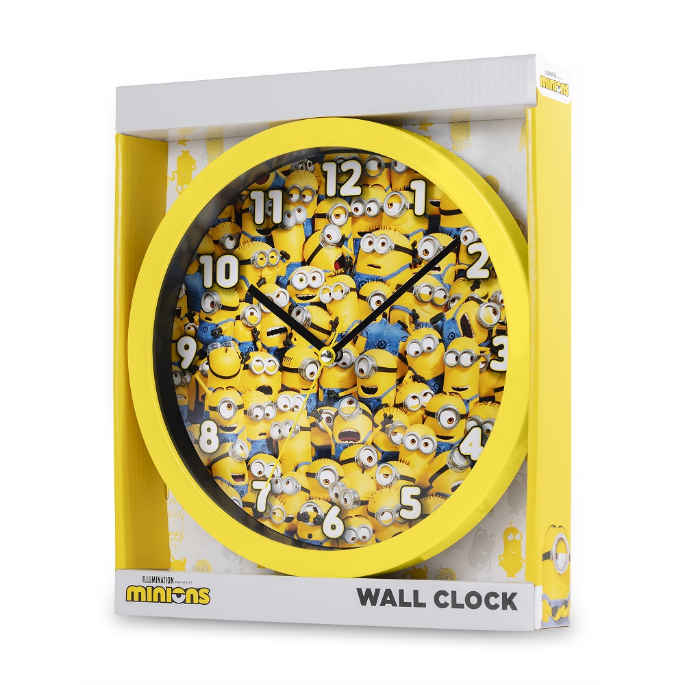 MINIONS Wall Clock Clock Peershardy Despicables