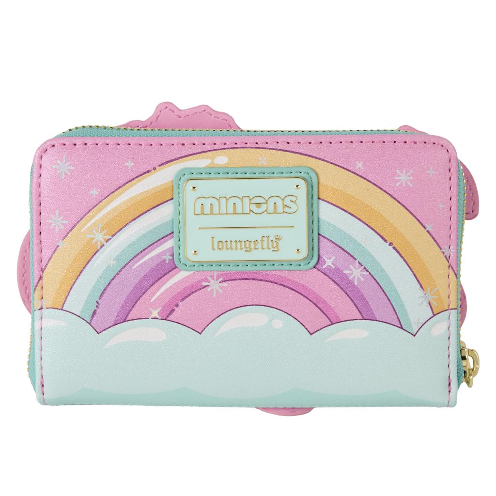 Loungefly Mini Zaino Ufficiale Minions Fluffy Unicorn – Similpelle Con Unicorno 3D - 4