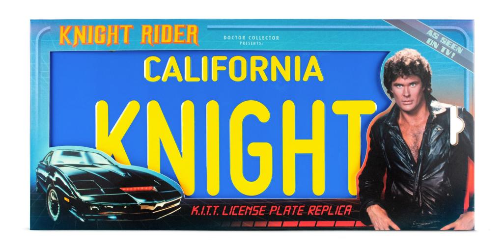 KNIGHT RIDER - 'K.I.T.T.' License Plate - 33,5 x 16 cm - 3