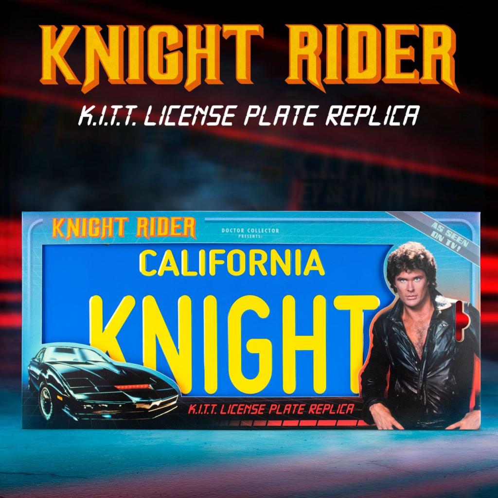 KNIGHT RIDER - 'K.I.T.T.' License Plate - 33,5 x 16 cm - 4