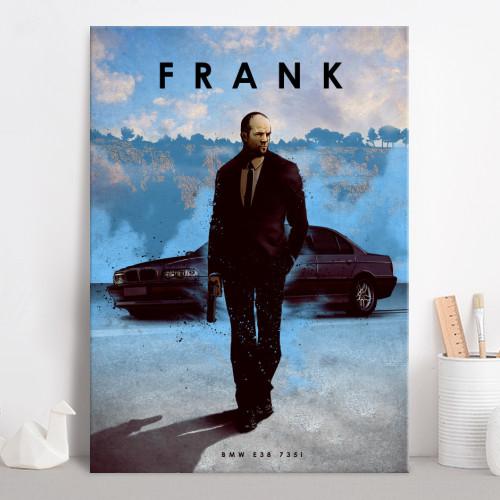 CAR LEGEND - Magnetic Metal Poster 45X32 - Frank - 2