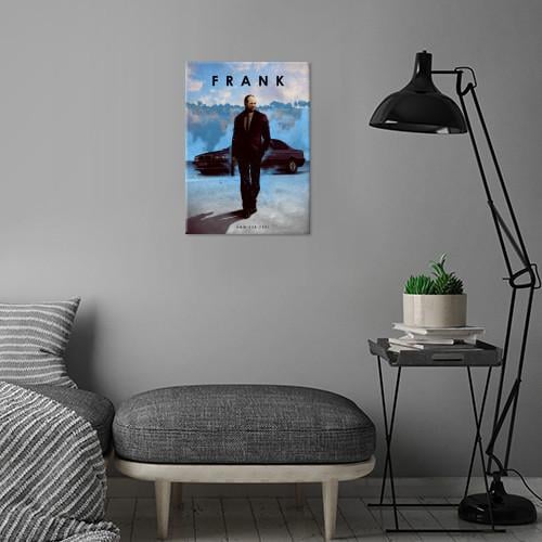 CAR LEGEND - Magnetic Metal Poster 45X32 - Frank - 3