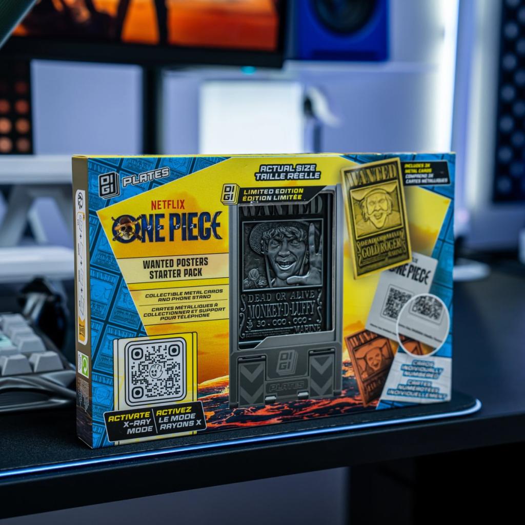 ONE PIECE - Starter Pack of 3 Digiplates + Interchangeable Stand - 5