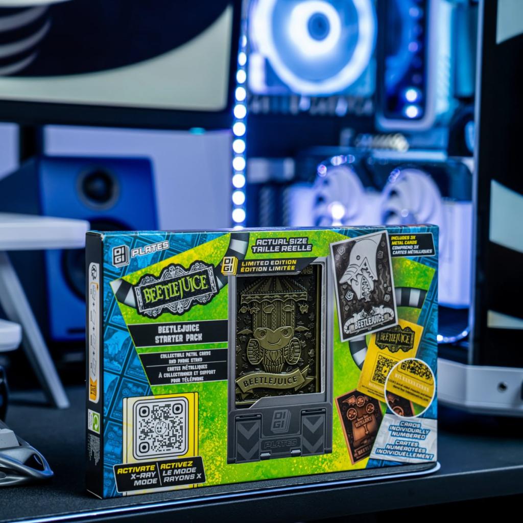 BEETLEJUICE - Starter Pack of 3 Digiplates + Interchangeable Stand - 4