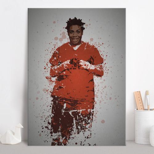 PC SPLATTER - Magnetic Metal Poster 45X32 - Crazy Eyes - 2