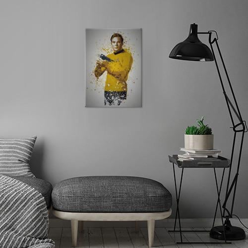 PC SPLATTER - Magnetic Metal Poster 45X32 - Boldly Go - 3