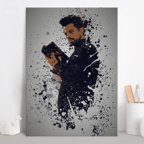 PC SPLATTER - Magnetic Metal Poster 45X32 - Preach - 2
