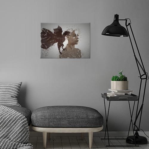 PC SPLATTER - Magnetic Metal Poster 45X32 - Mother of Dragons - 3