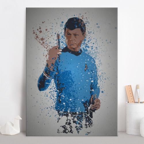 PC SPLATTER - Magnetic Metal Poster 45X32 - Leonard - 2