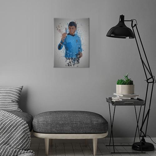 PC SPLATTER - Magnetic Metal Poster 45X32 - Leonard - 3