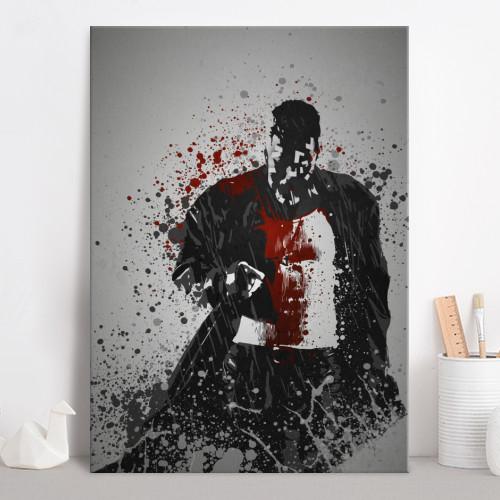 PC SPLATTER - Magnetic Metal Poster 45X32 - Sin - 2