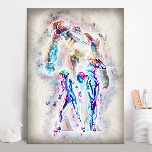 RAPTURE- Magnetic Metal Poster 45x32 - Samus Tri - 2