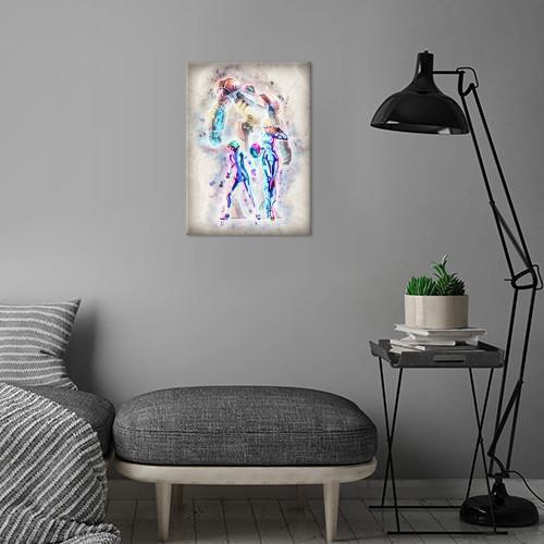 RAPTURE- Magnetic Metal Poster 45x32 - Samus Tri - 3