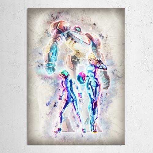 RAPTURE- Magnetic Metal Poster 45x32 - Samus Tri - 4