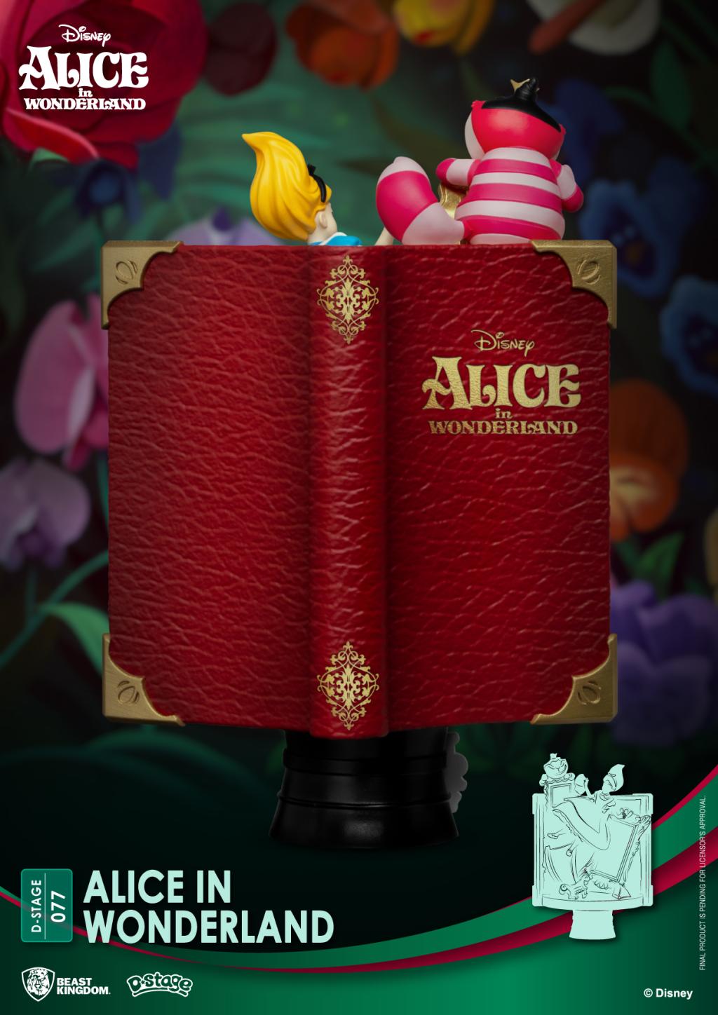 DISNEY - Alice au Pays des Merveilles - Diorama D-Stage 13cm - 4