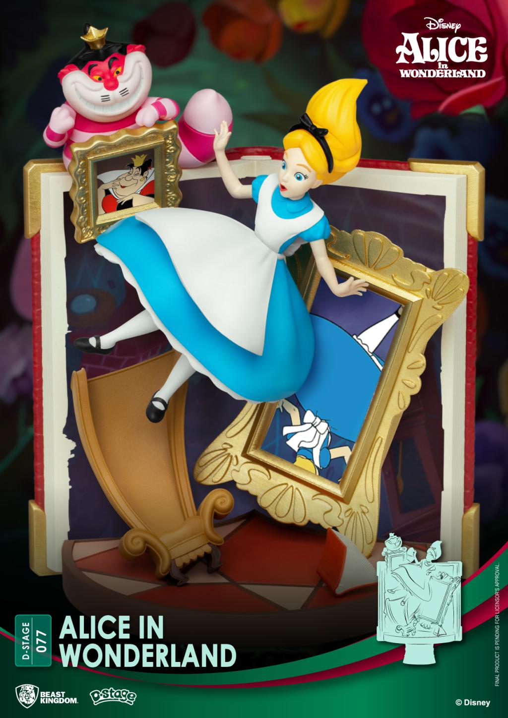 DISNEY - Alice au Pays des Merveilles - Diorama D-Stage 13cm - 5