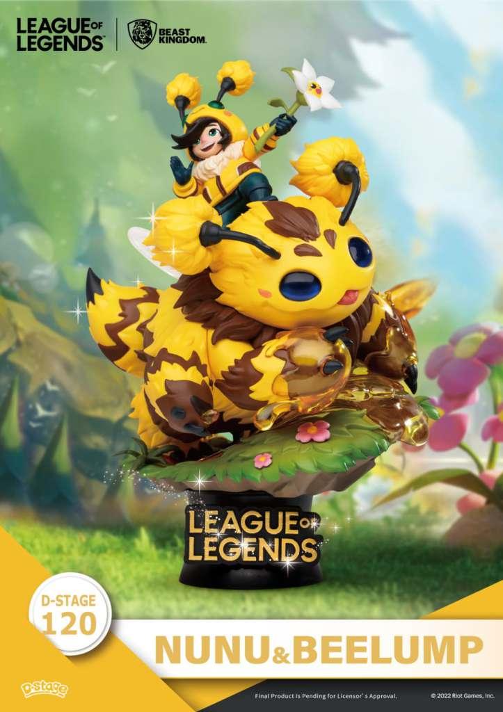 LEAGUE OF LEGENDS-Nunu & Beelump & Heimerstinger -Diorama D-Stage 16cm - 2