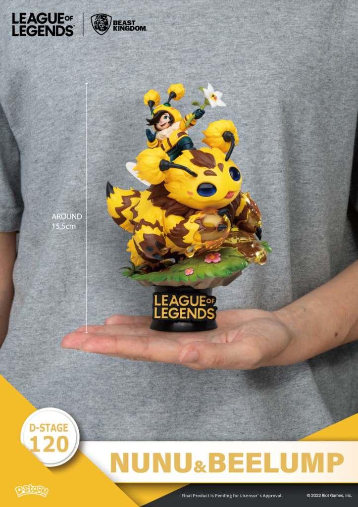LEAGUE OF LEGENDS-Nunu & Beelump & Heimerstinger -Diorama D-Stage 16cm - 5
