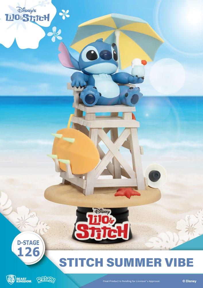 LILO & STITCH - Stitch Summer Vibe - Diorama D-Stage 16.4cm - 2