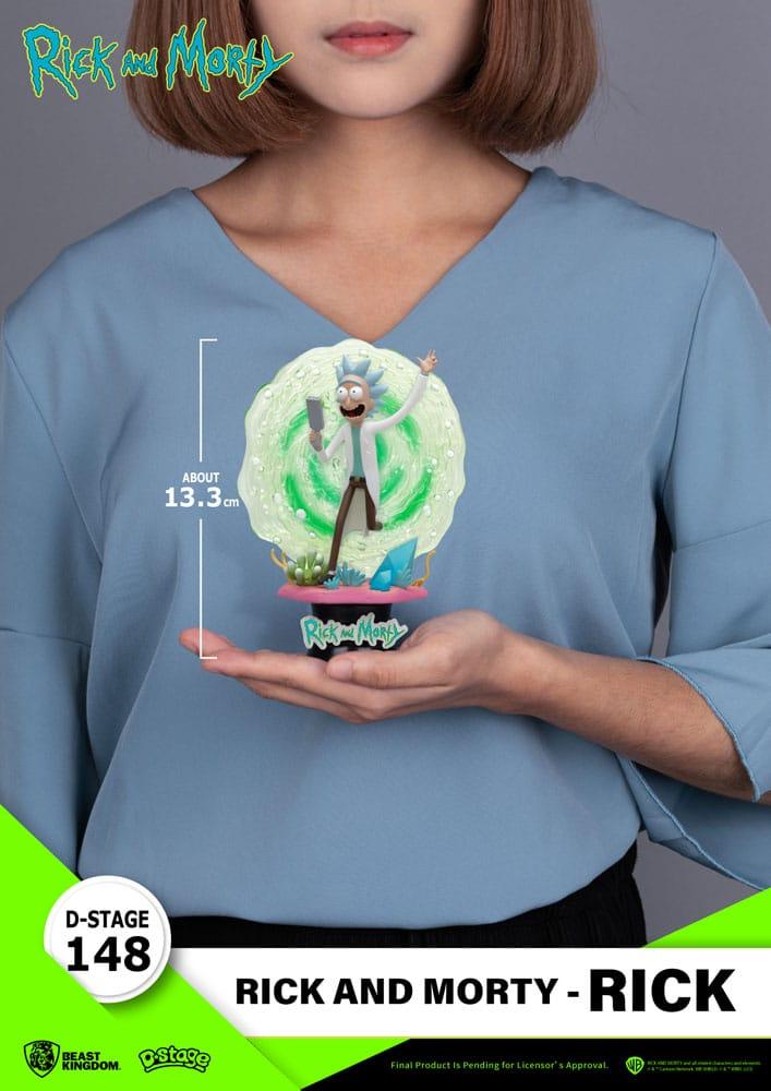 RICK & MORTY - Rick - Diorama D-Stage 14cm - 6