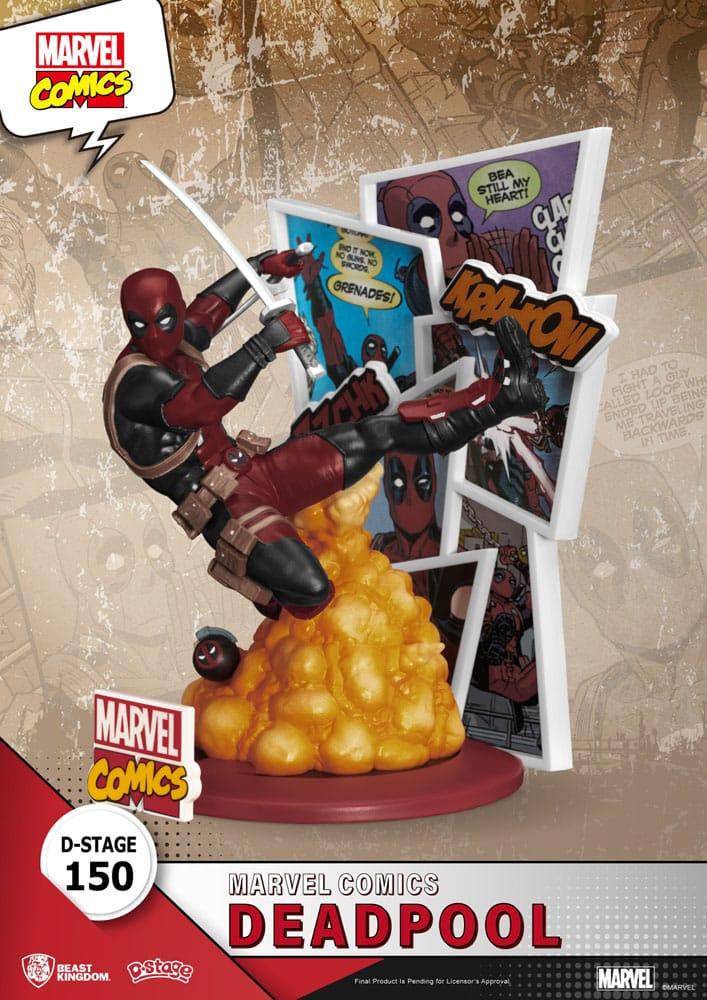 MARVEL - Deadpool - Diorama D-Stage 16cm : ShopForGeek.com