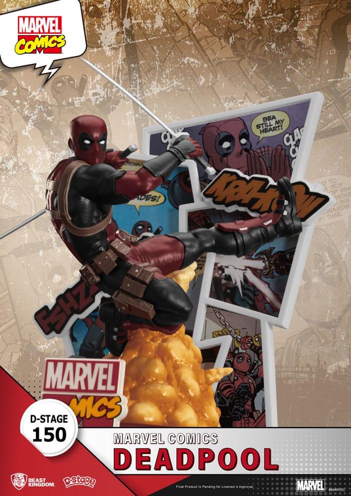 MARVEL - Deadpool - Diorama D-Stage 16cm : ShopForGeek.com