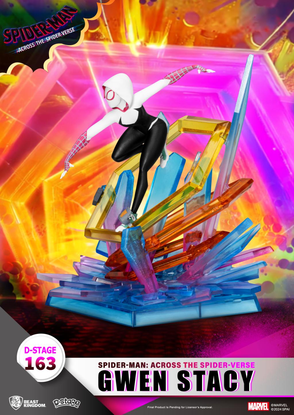 SPIDER-MAN ACROSS THE SPIDERVERSE - Gwen Stacy - Diorama D-Stage 15cm - 3