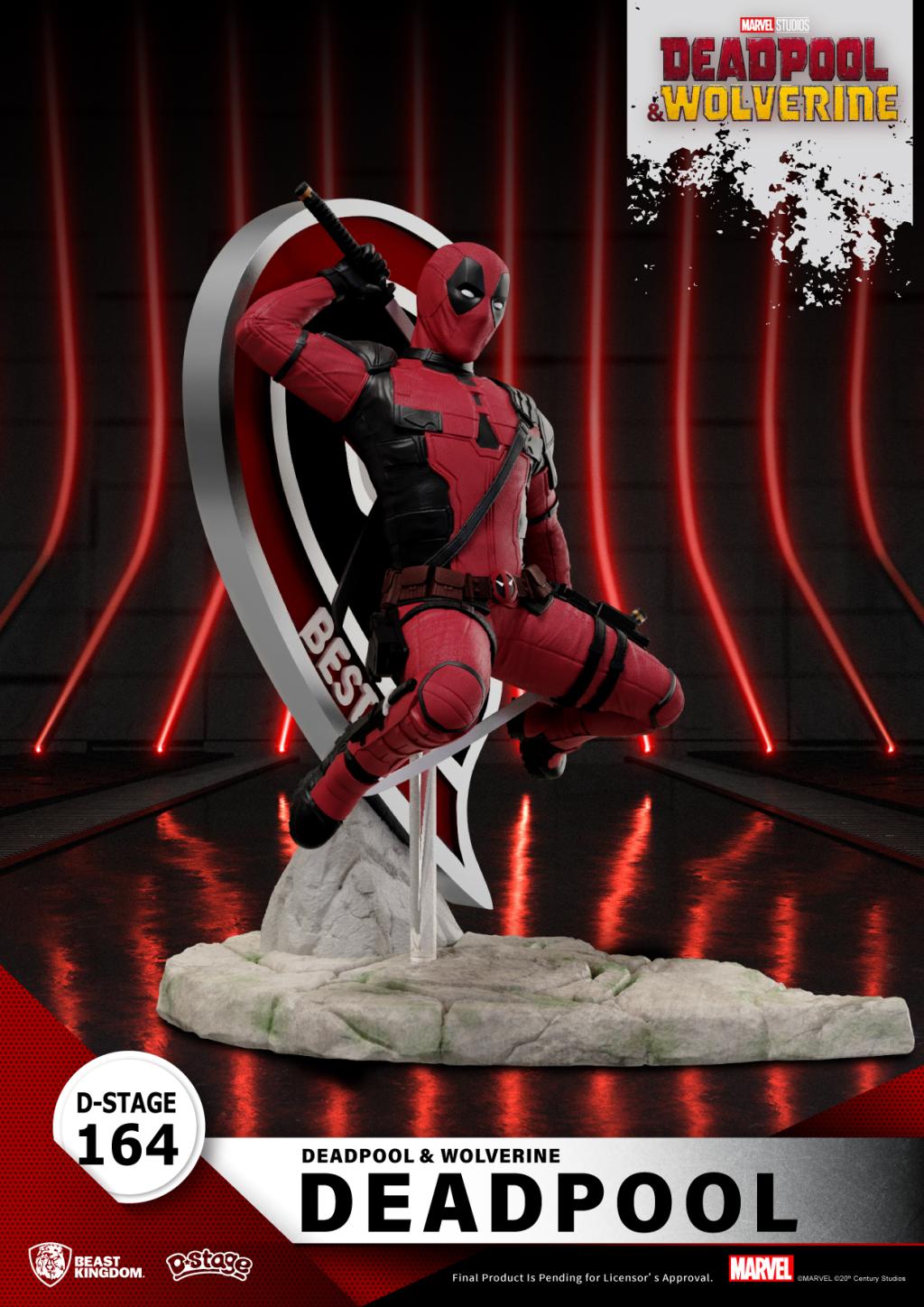 DEADPOOL & WOLVERINE- Deadpool - Diorama D-Stage 15cm - 2