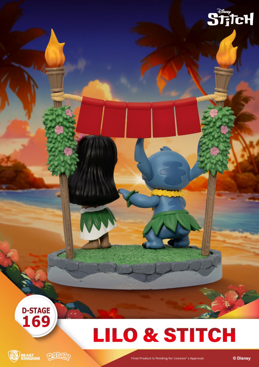 LILO & STITCH - Aloha - Diorama D-Stage 13cm - 2