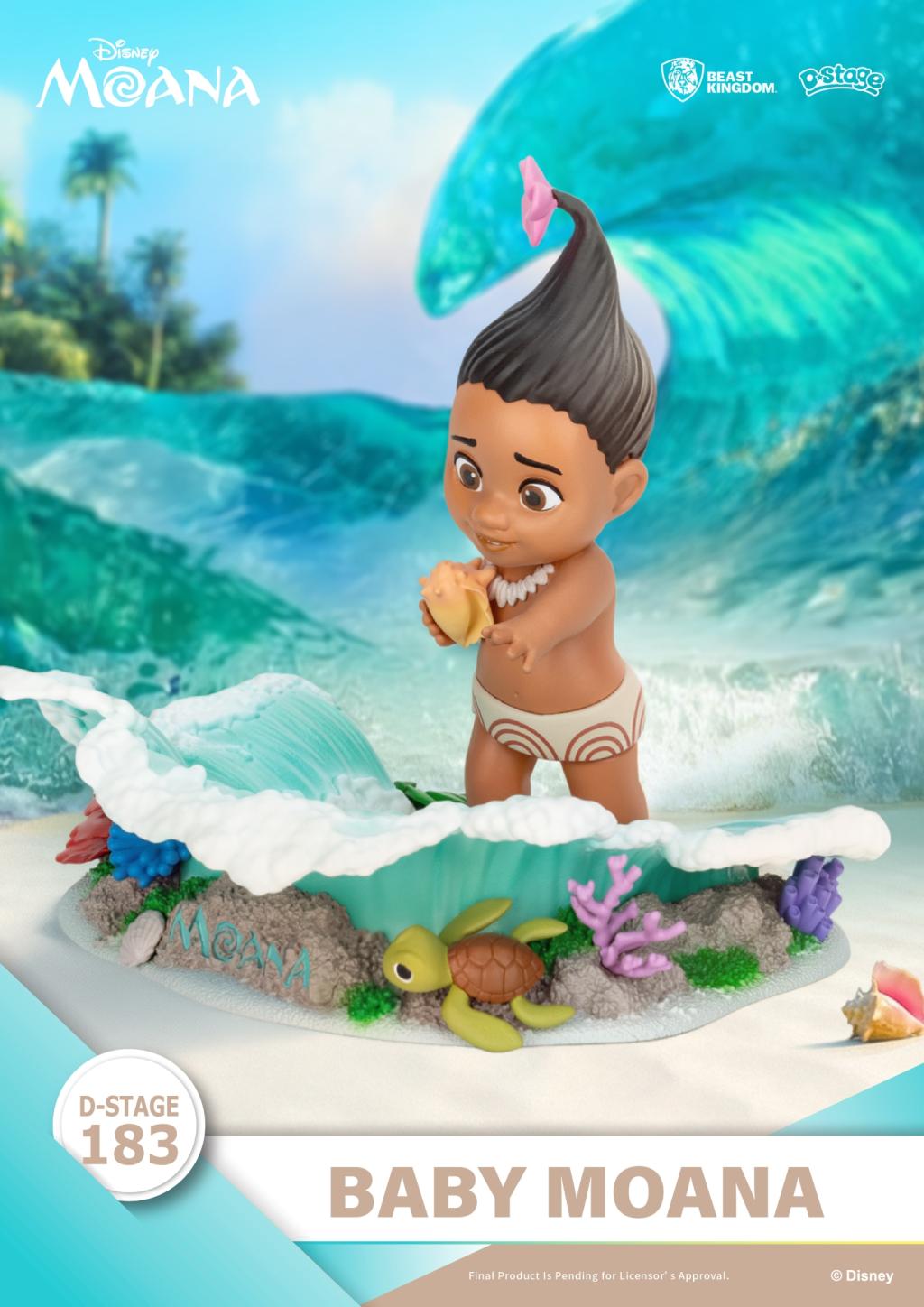 VAIANA - Bébé Vaiana - Diorama D-Stage 11.3cm - 2