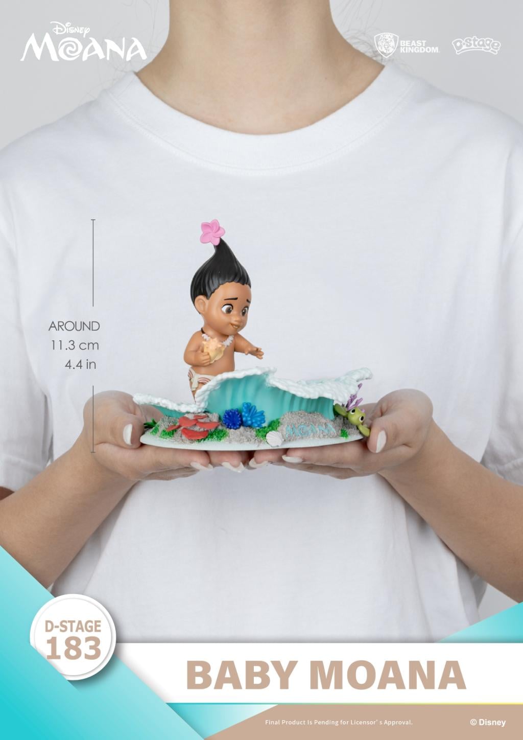 VAIANA - Bébé Vaiana - Diorama D-Stage 11.3cm - 6