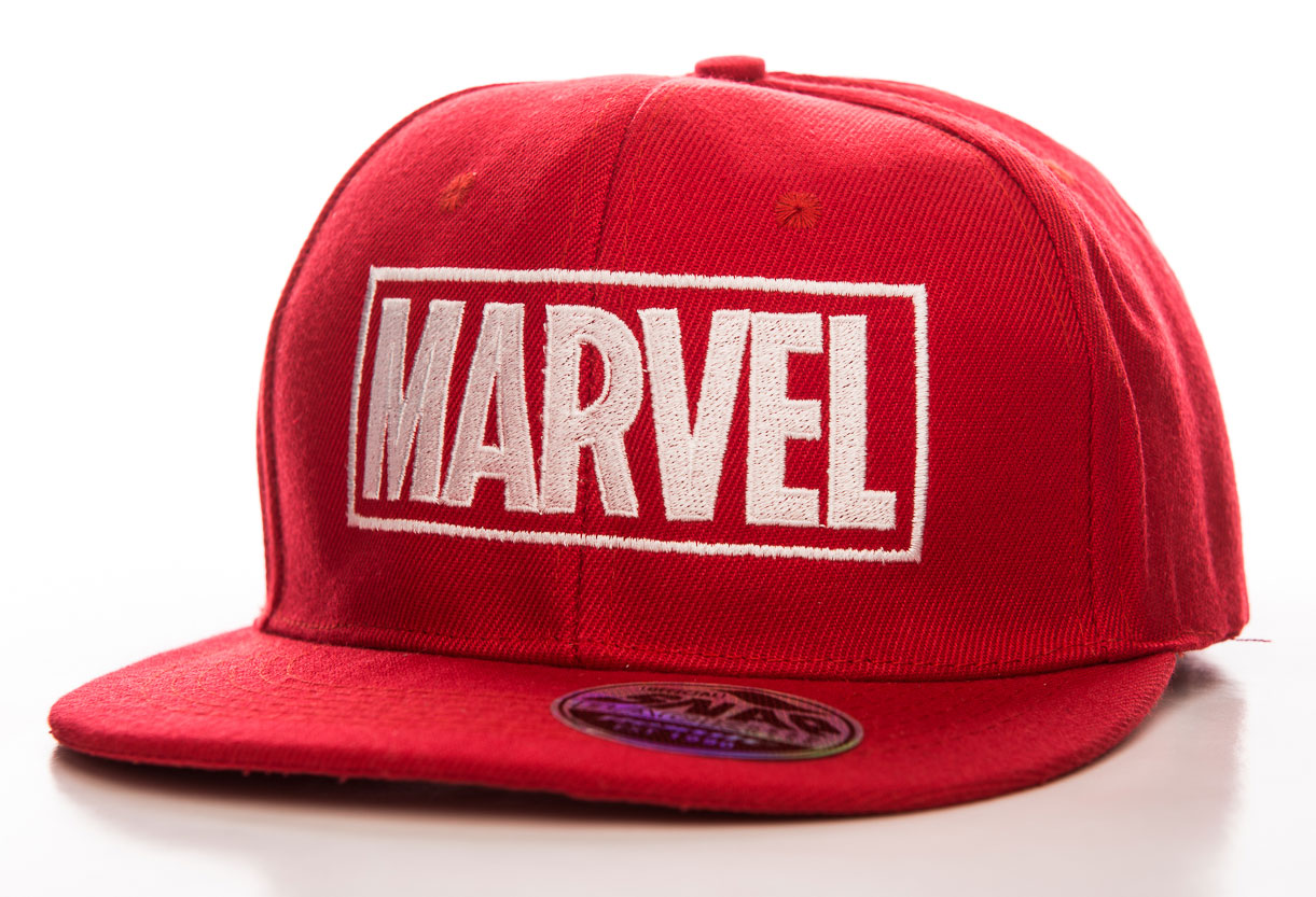 MARVEL - Marvel Red Logo Snapback Cap_IMAGE_1