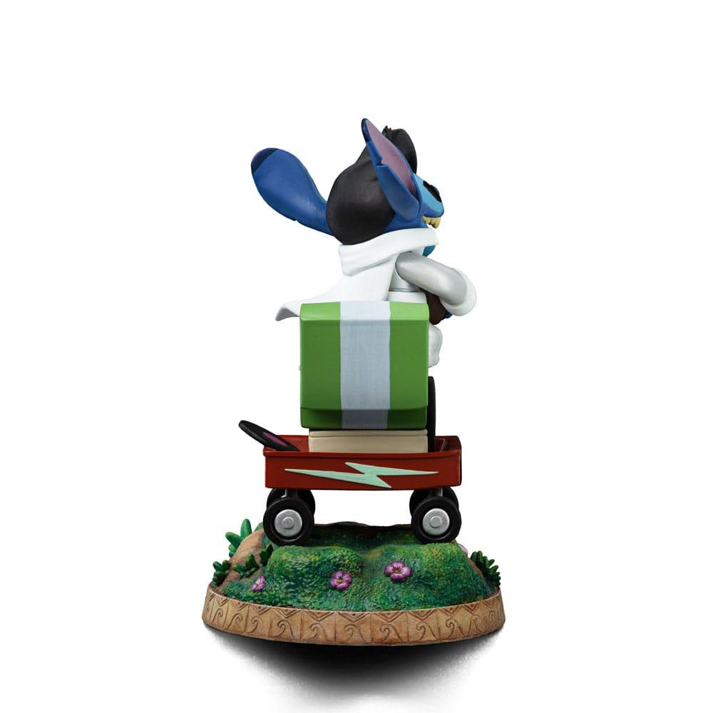 DISNEY - Stitch King Of Rock- Statuette Art Scale 1/10 Deluxe 17cm - 2