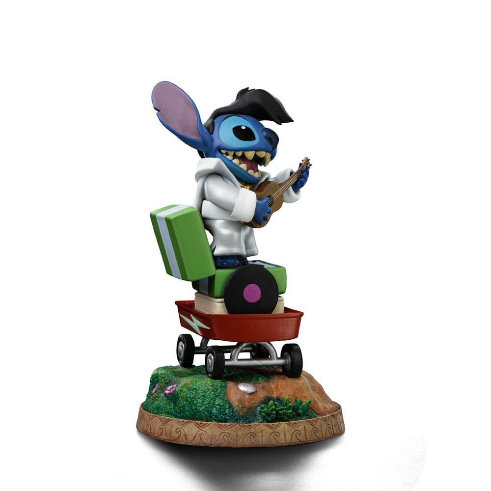 DISNEY - Stitch King Of Rock- Statuette Art Scale 1/10 Deluxe 17cm - 3