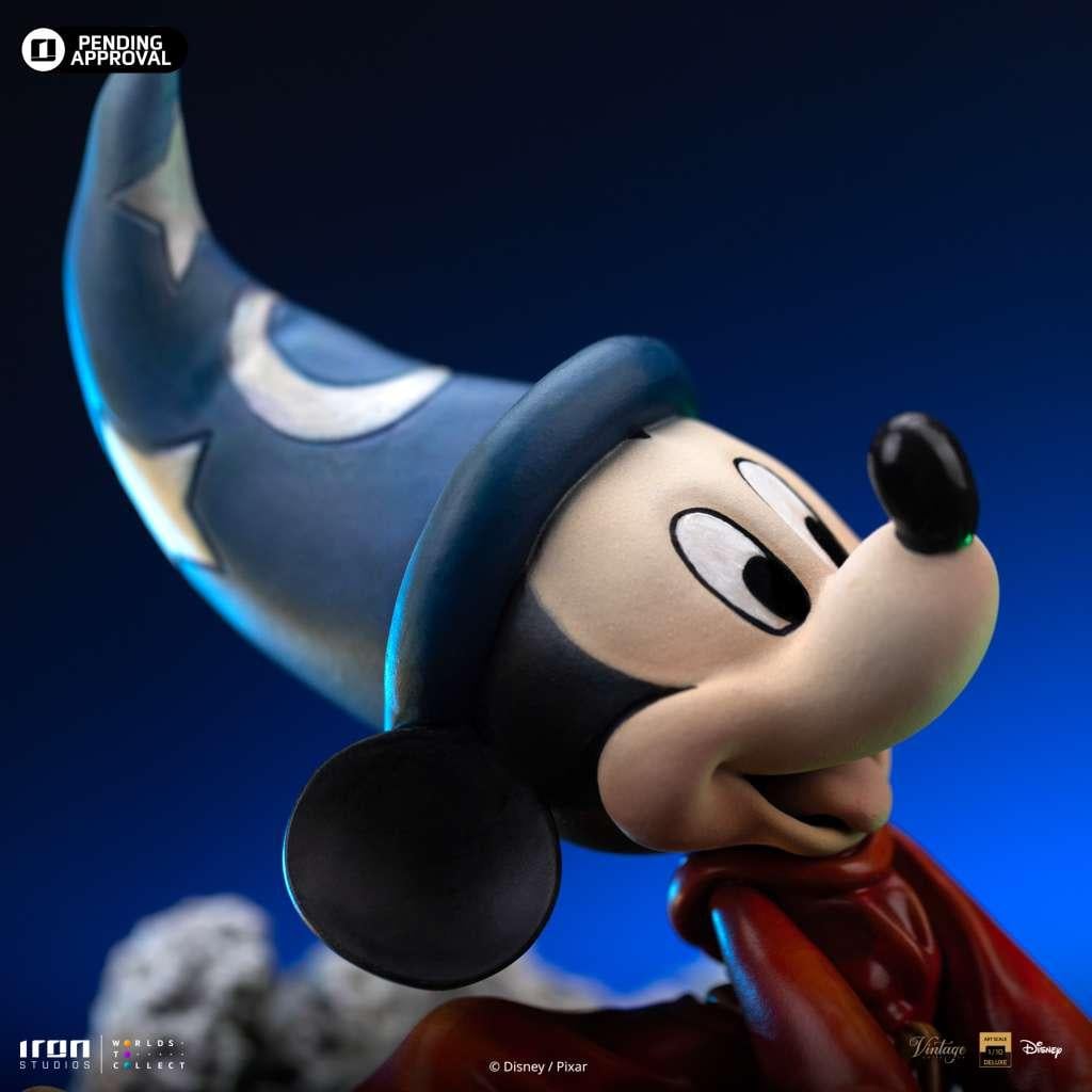 DISNEY - Sorcerer Mickey - Statue Deluxe Art Scale 1/10 28cm - 4