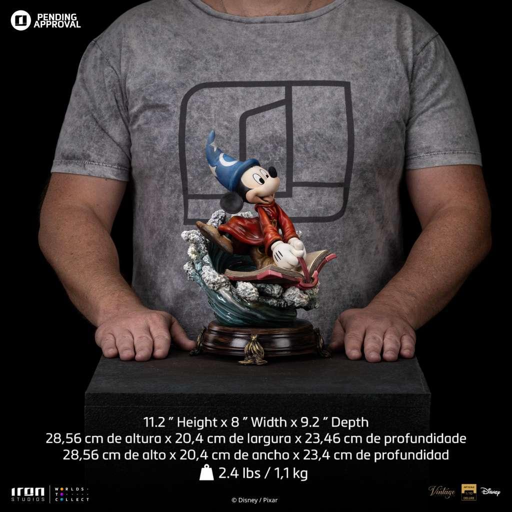 DISNEY - Sorcerer Mickey - Statue Deluxe Art Scale 1/10 28cm - 6