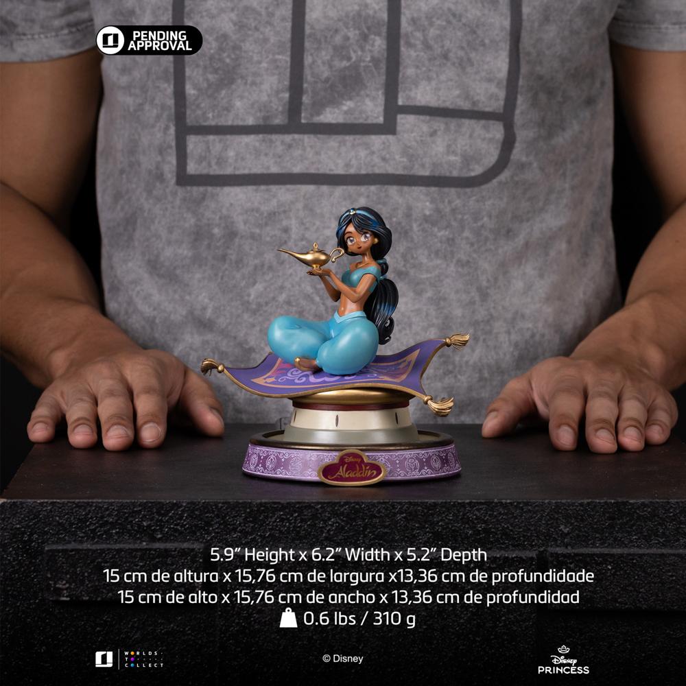 DISNEY PRINCESS - Jasmine - Statuette Anime Princess 15cm - 6