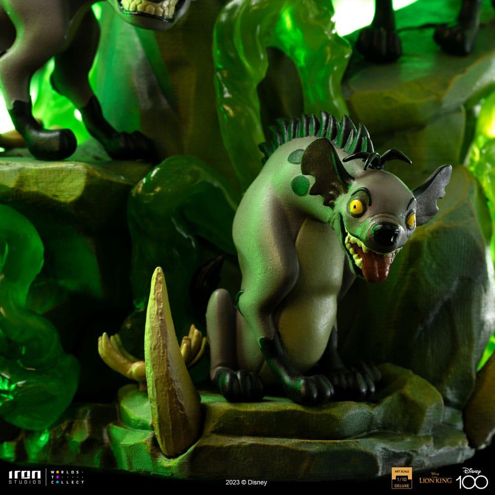 LE ROI LION - Scars Deluxe - Statuette Art Scale Deluxe 1/10 31cm - 3
