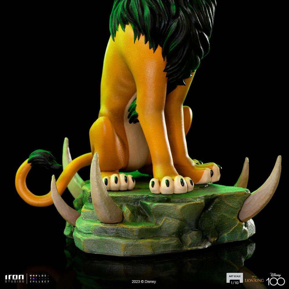 LE ROI LION - Scars Regular - Statuette Art Scale 1/10 16cm - 4