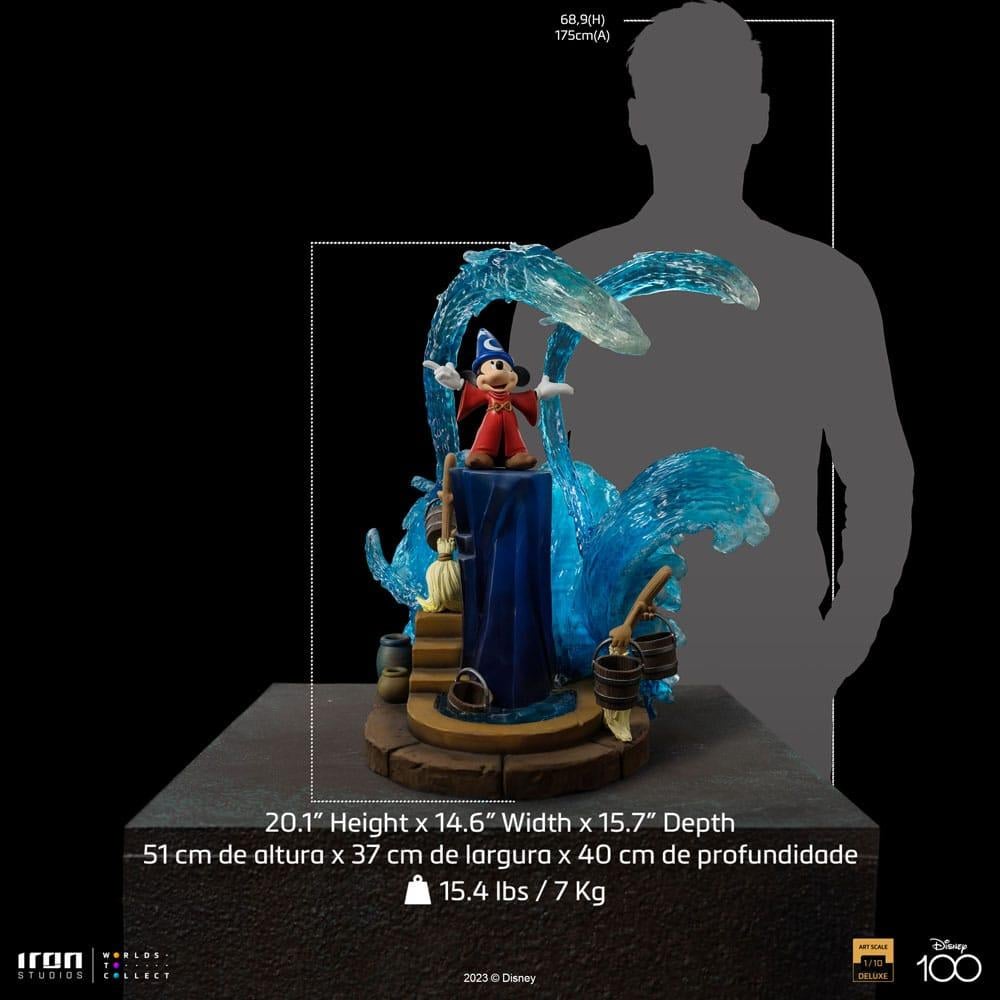DISNEY - Mickey Fantasia Deluxe - Statuette Art Scale Deluxe 1/10 51cm - 6
