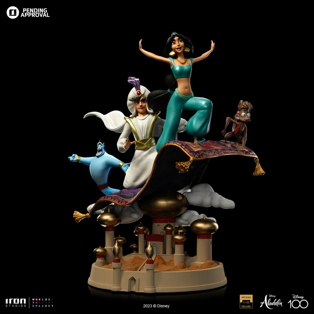 DISNEY - Aladdin & Jasmine - Statuette Art Scale Deluxe 1/10 30.3cm - 3