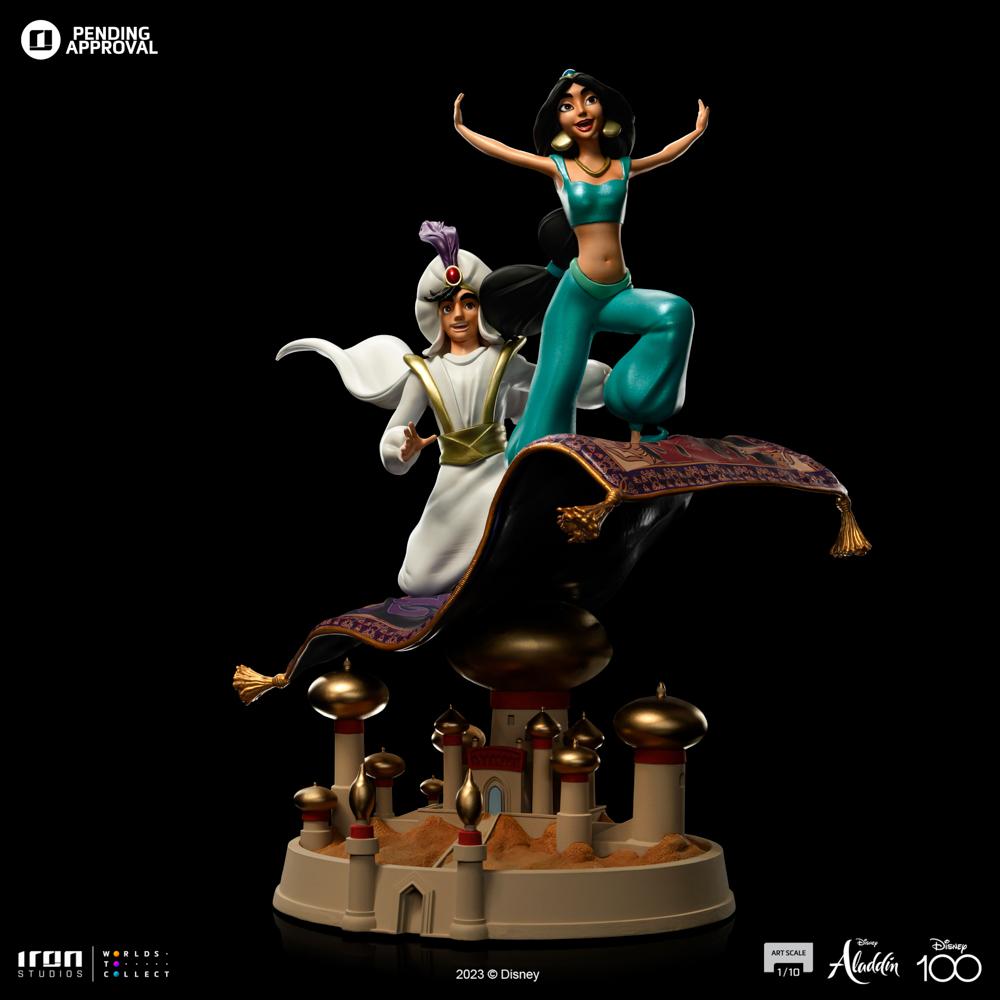 DISNEY CLASSICS - Aladdin & Jasmine - Statuette Art Scale 1/10 30.3cm - 3