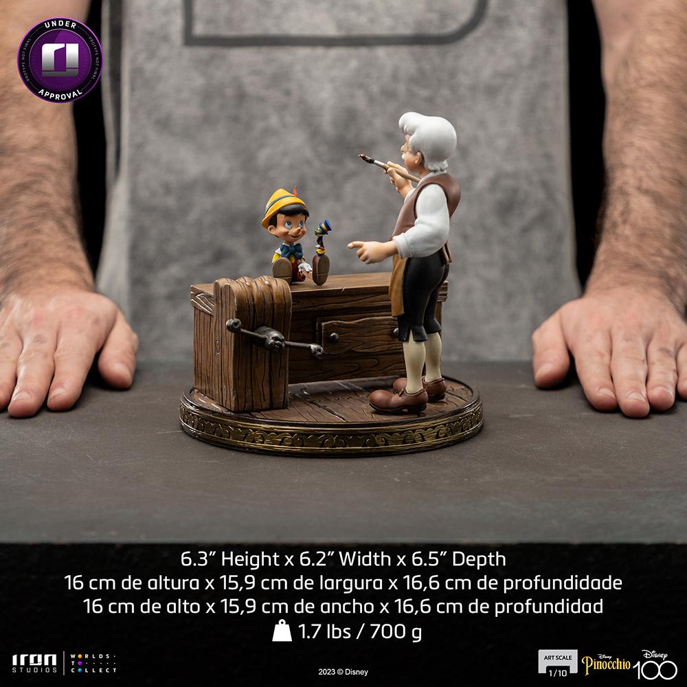 DISNEY - Pinocchio - Statuette Art Scale 1/10 16cm - 6