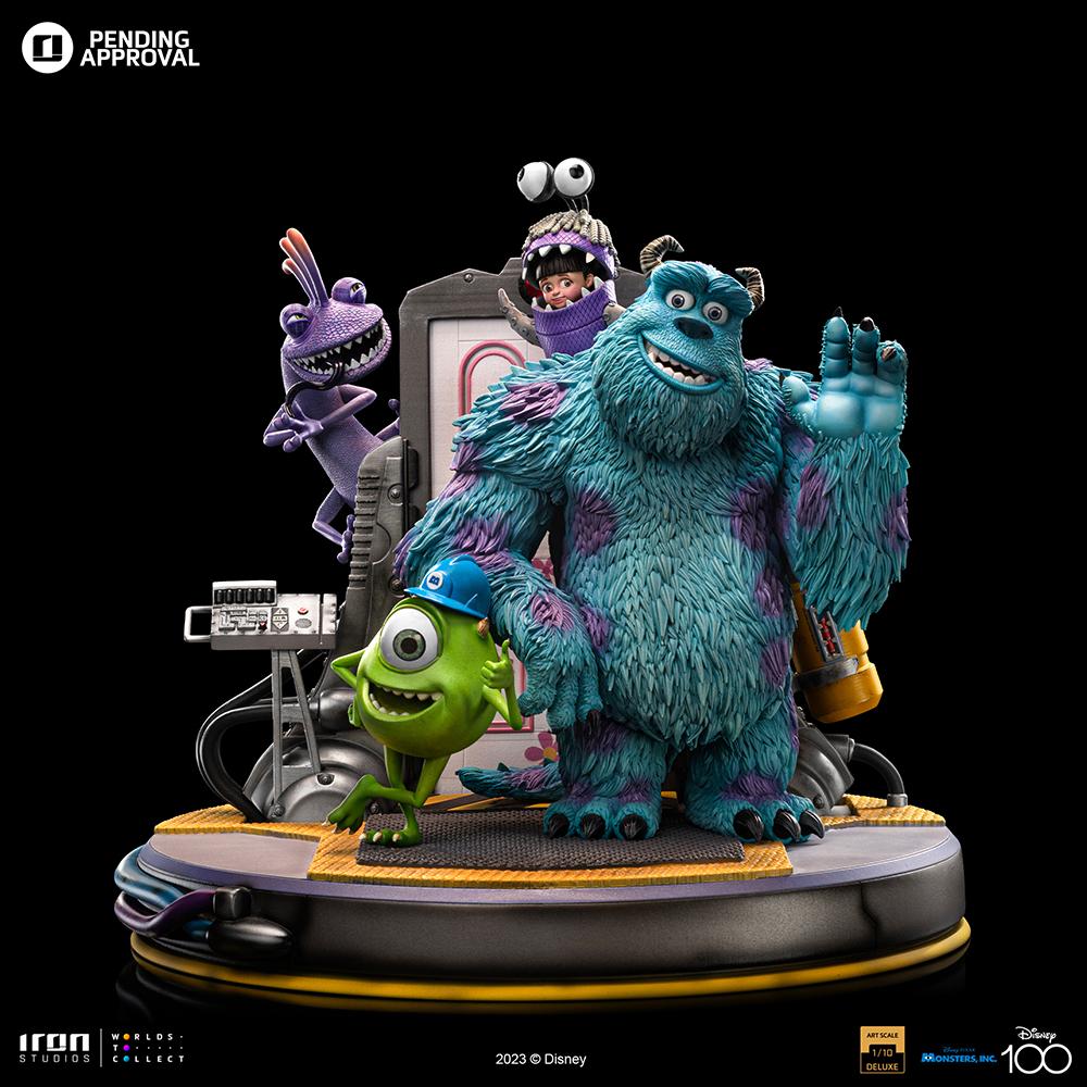 DISNEY - Monsters Inc - Statue Art Scale Deluxe 1/10 29.8cm ...