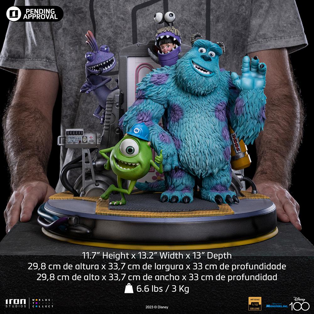 DISNEY - Monstre et Cie - Statuette Art Scale Deluxe 1/10 29.8cm - 6