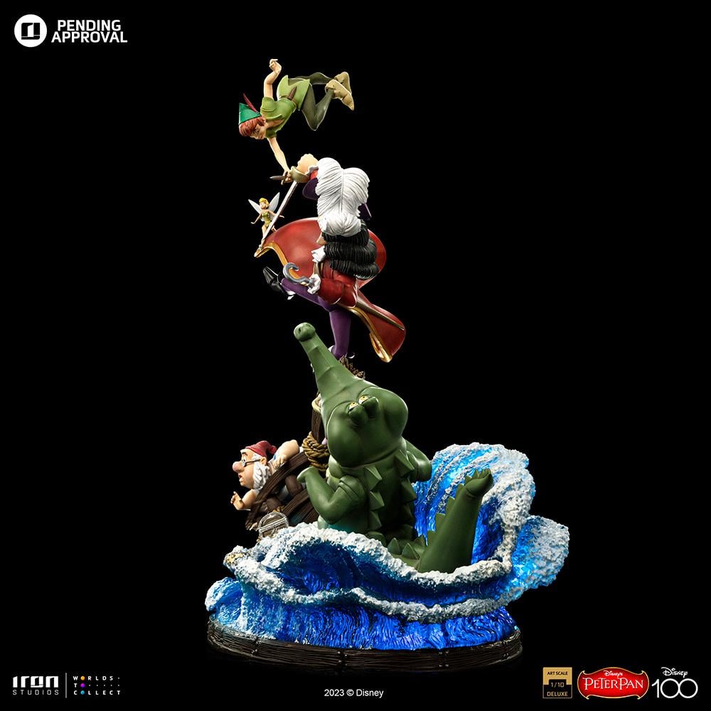 DISNEY - Peter Pan VS Hook - Statue Art Scale Deluxe 1/10 42.4cm - 2