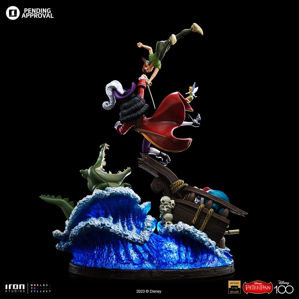 DISNEY - Peter Pan VS Hook - Statue Art Scale Deluxe 1/10 42.4cm - 3