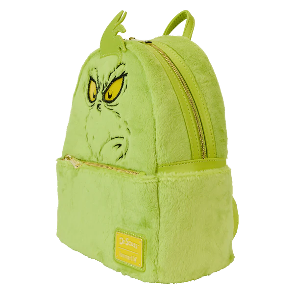SAC À DOS MAX AND THE GRINCH DR. SEUSS LOUNGEFLY 27CM