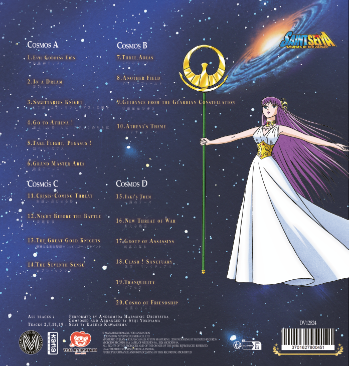 SAINT SEIYA - Music 2 Vinyle Collection Vol.2 - 3